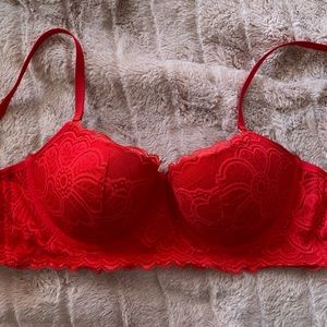 Aerie Real Power Balconette Lightly Lined Bra